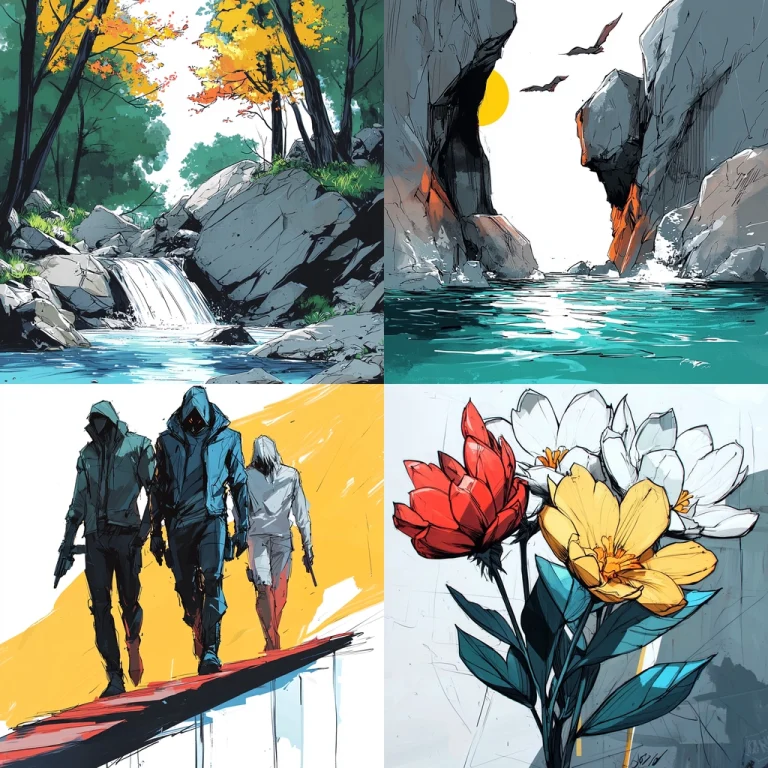 Bright Bold Natural Contrast - Midjourney style sref code