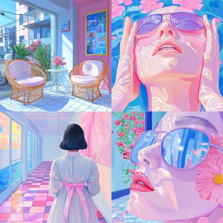 Pastel Architectural Spaces - Midjourney style sref code