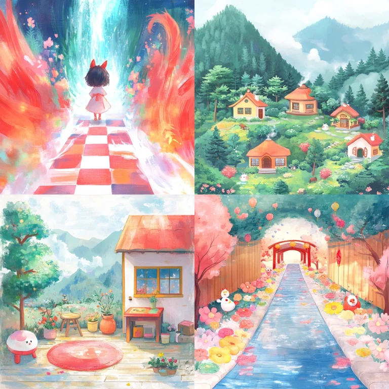 Bright Pastel Fantasy - Midjourney style sref code