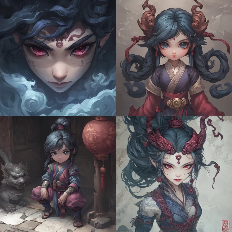 Textured Cyan and Wine - Midjourney style sref code