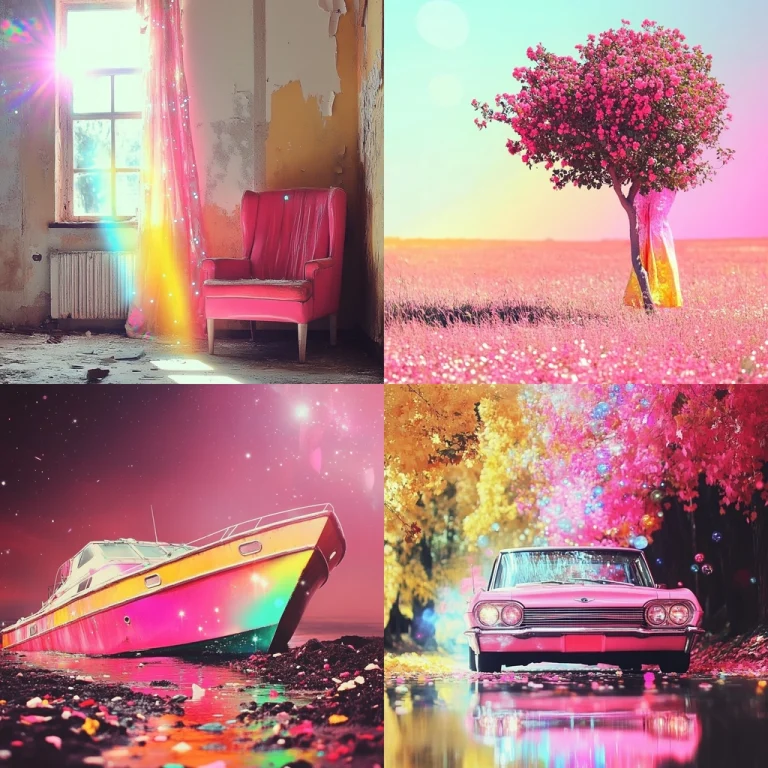 Vibrant Light Spectrum - Midjourney style sref code