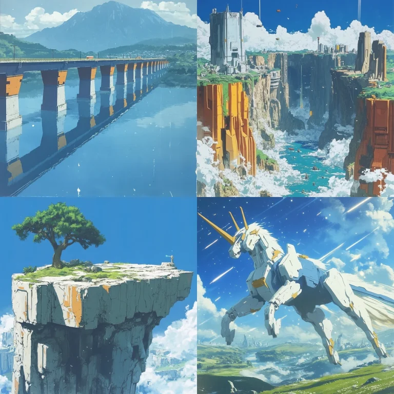 Vivid Scenic Landscape - Midjourney style sref code