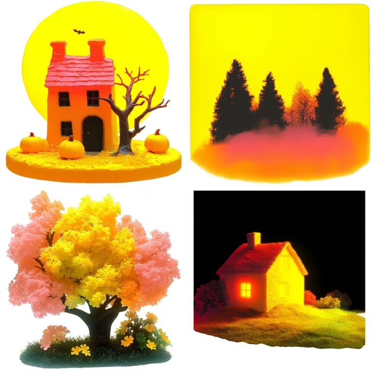 Vivid Yellow Contrast - Midjourney style sref code