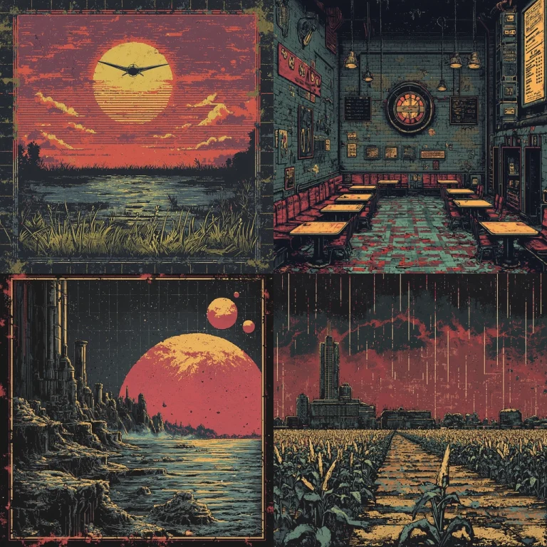 Retro High Contrast Lighting - Midjourney style sref code