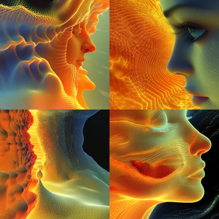 Vibrant Neon Textured Brew - Midjourney style sref code