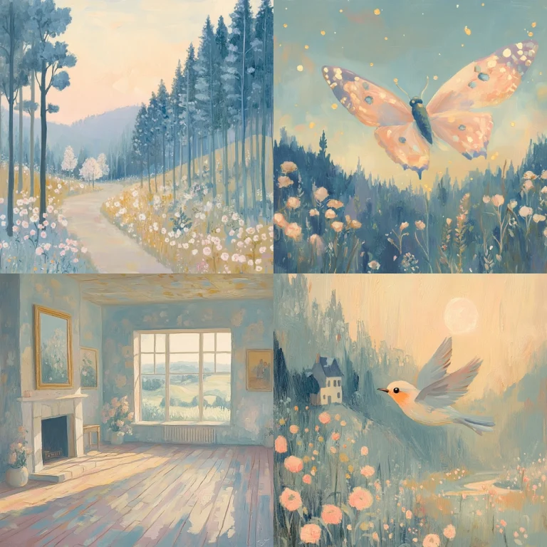 Pastel Light Impressionism - Midjourney style sref code