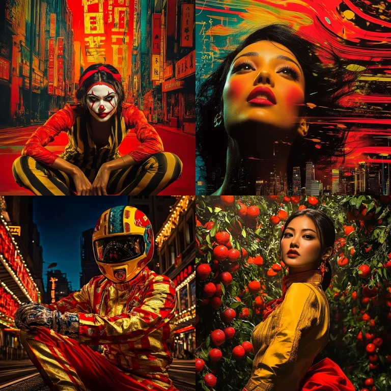 Vibrant Urban Saturation - Midjourney style sref code