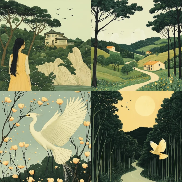 Soft Pastoral Harmony - Midjourney style sref code