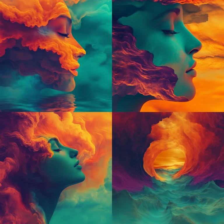 Vibrant Gradient Fusion with Soft Textures - Midjourney style sref code