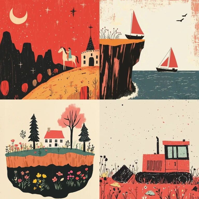 Textured Modern Impression - Midjourney style sref code