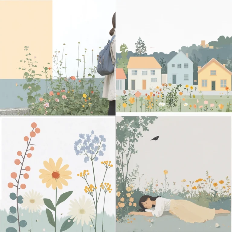 Soft Pastel Scenery - Midjourney style sref code