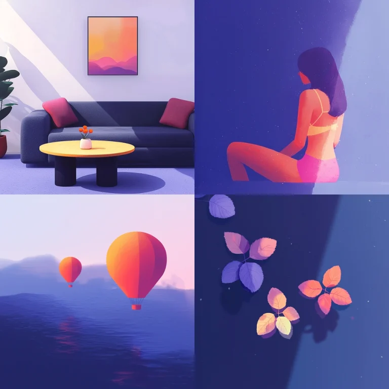 Warm Minimalist Contrast - Midjourney style sref code