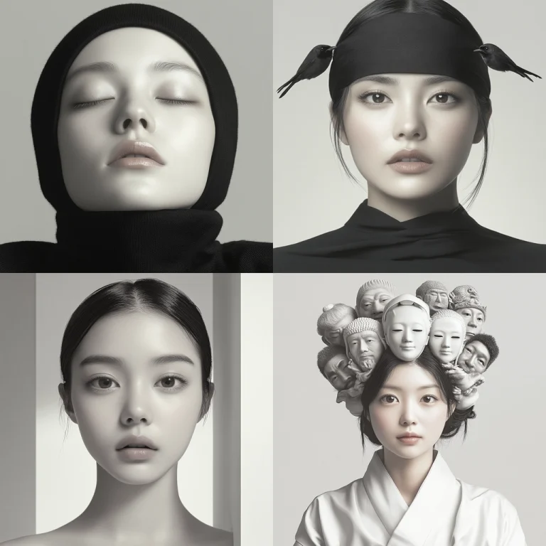 Monochrome Minimalism with Soft Lighting - Midjourney style sref code