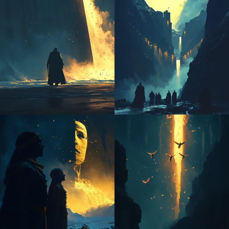 Luminous High Contrast Watercolors - Midjourney style sref code